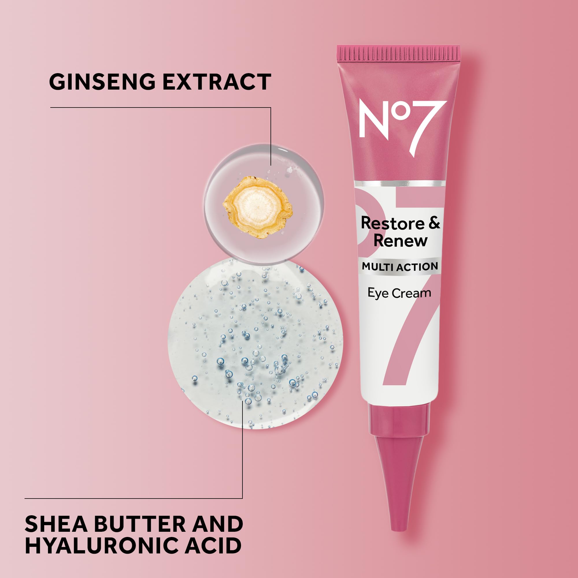 Foto 7 pulgar | Crema De Ojos No7 Restore & Renew Multi-action 15 Ml - Venta Internacional.