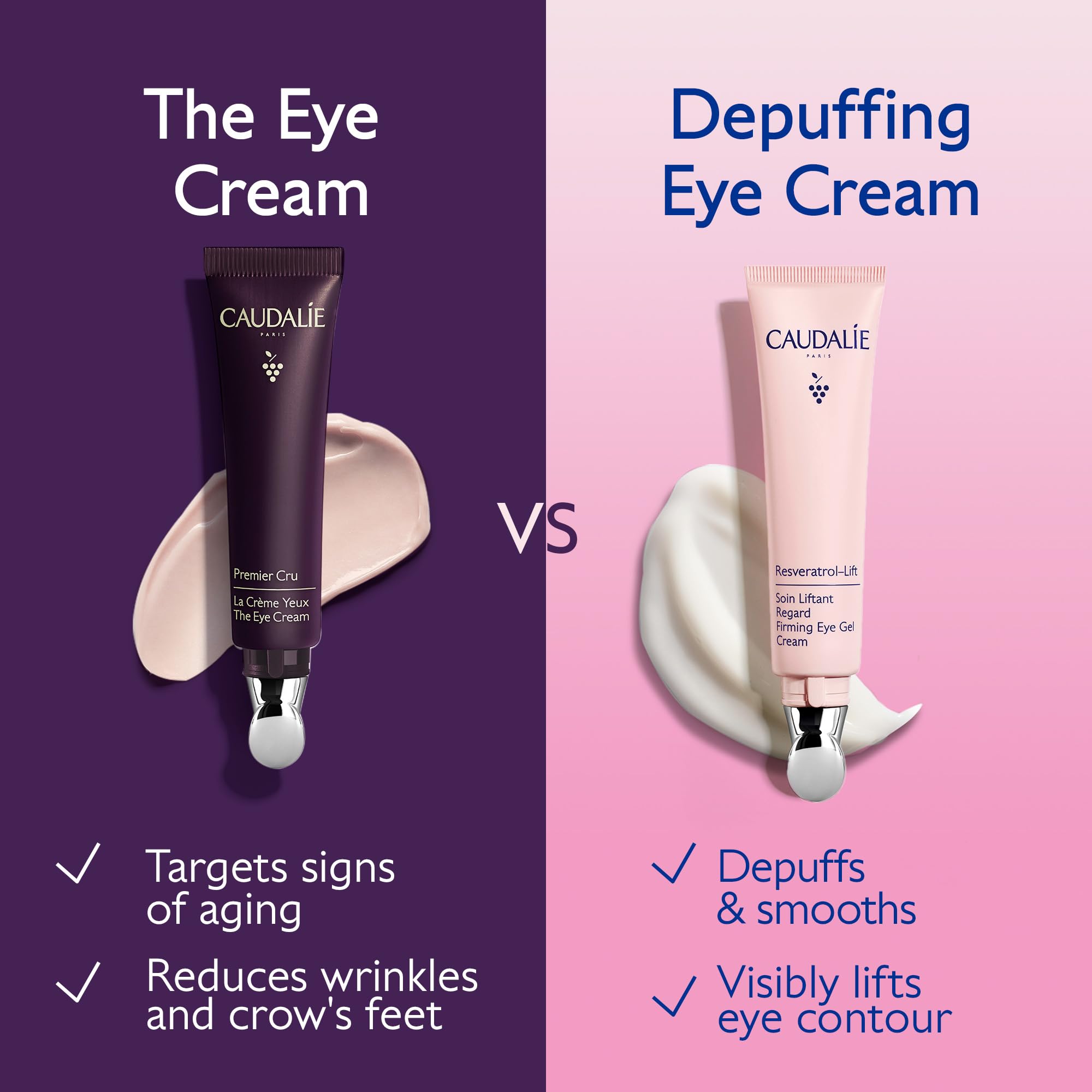 Foto 4 pulgar | Crema En Gel Para Ojos Caudalie Resveratrol-lift Reafirmante, 15 Ml - Venta Internacional.
