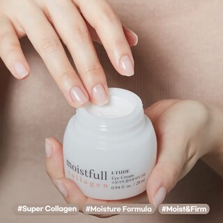 Foto 2 | Crema Para Ojos Etude Moistfull Collagen 28 Ml Con Agua Supercolagénica - Venta Internacional.
