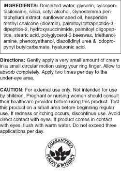 Foto 4 pulgar | Crema Para Ojos Swanson Dark Circle 30 Ml Con Hesperidina Y Ácido Hialurónico - Venta Internacional.