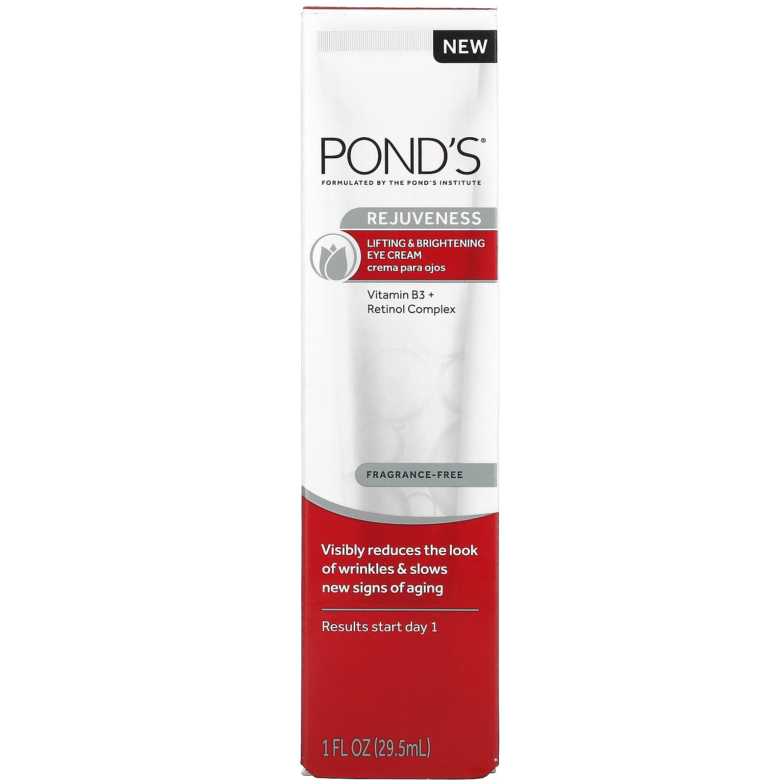 Foto 3 pulgar | Crema Para Ojos Pond's Rejuveness Lifting & Brightening 29,5 Ml - Venta Internacional.