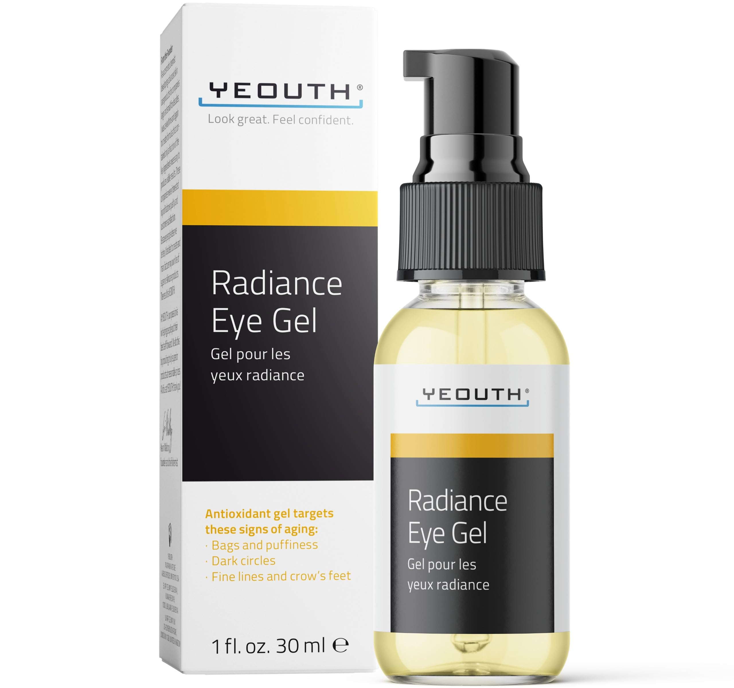 Foto 2 pulgar | Gel Para Ojos Yeouth Gel Para Debajo De Los Ojos Con Ácido Hialurónico, 30 Ml - Venta Internacional.
