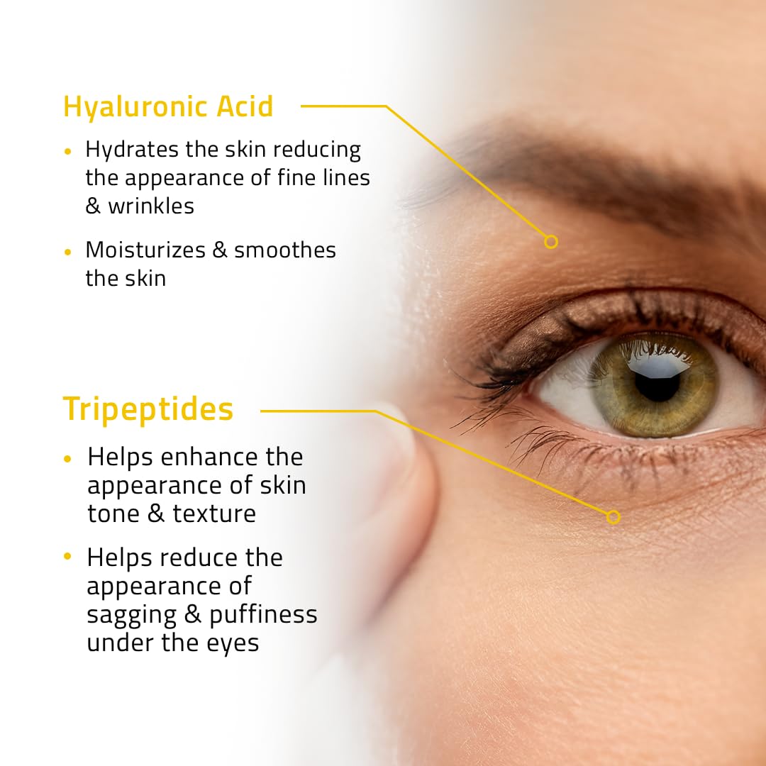 Foto 6 pulgar | Gel Para Ojos Yeouth Gel Para Debajo De Los Ojos Con Ácido Hialurónico, 30 Ml - Venta Internacional.