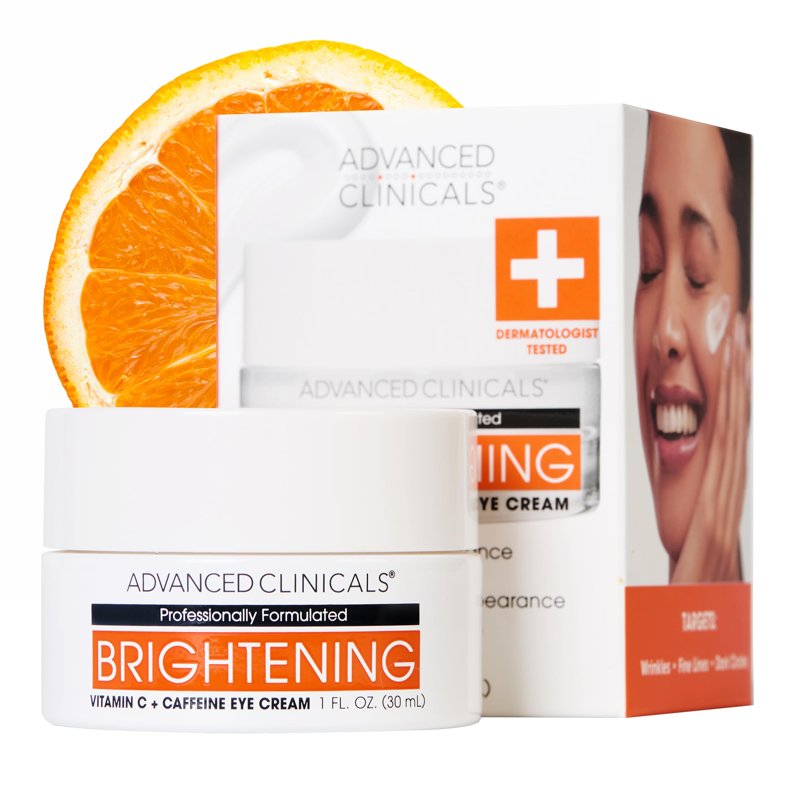 Foto 2 pulgar | Crema Para Ojos Advanced Clinicals Con Vitamina C Y Cafeína 30 Ml - Venta Internacional.