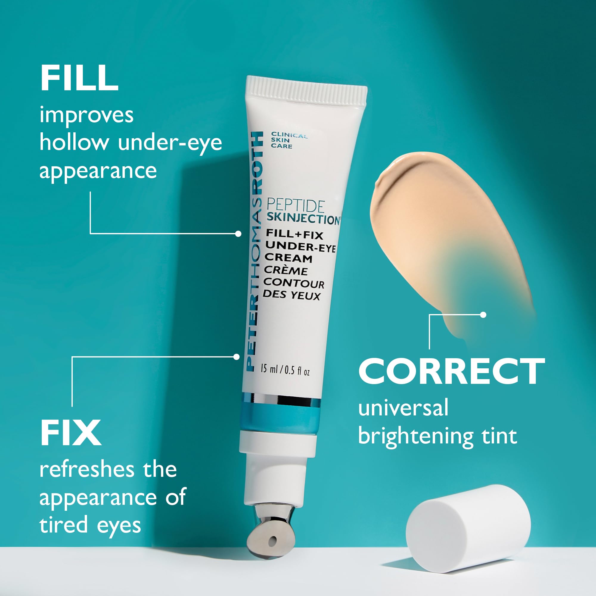 Foto 3 pulgar | Crema Para Ojos Peter Thomas Roth Peptide Skinjection Fill + Fix - Venta Internacional.