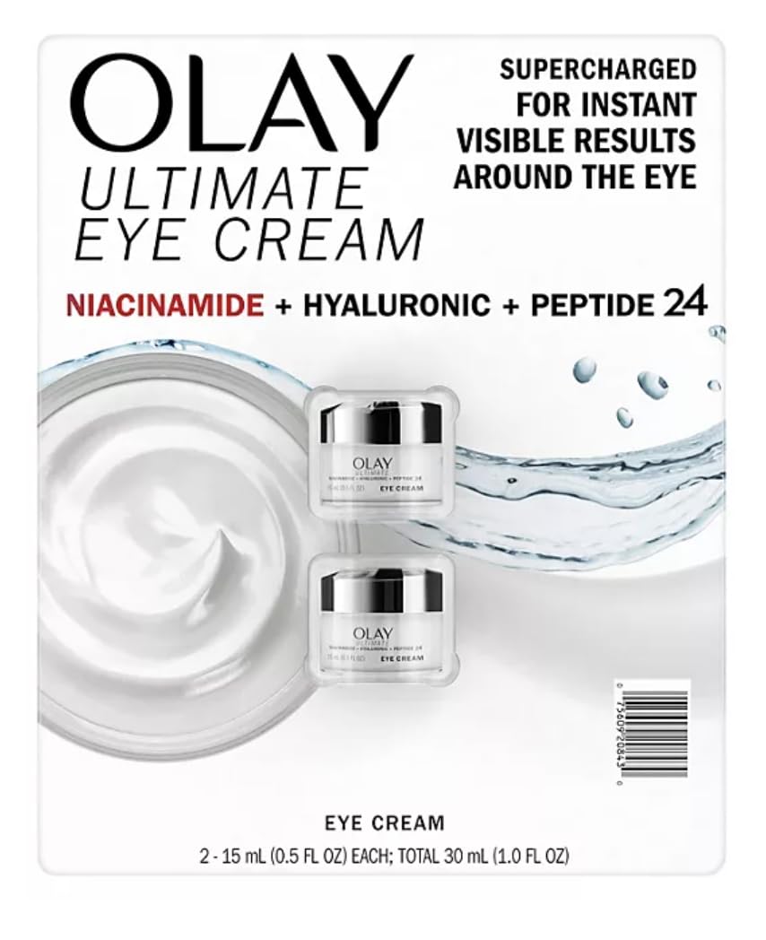 Crema Para Ojos Olay Ultimate Niacinamida + Hialurónico + Péptido 15 Ml - Venta Internacional.