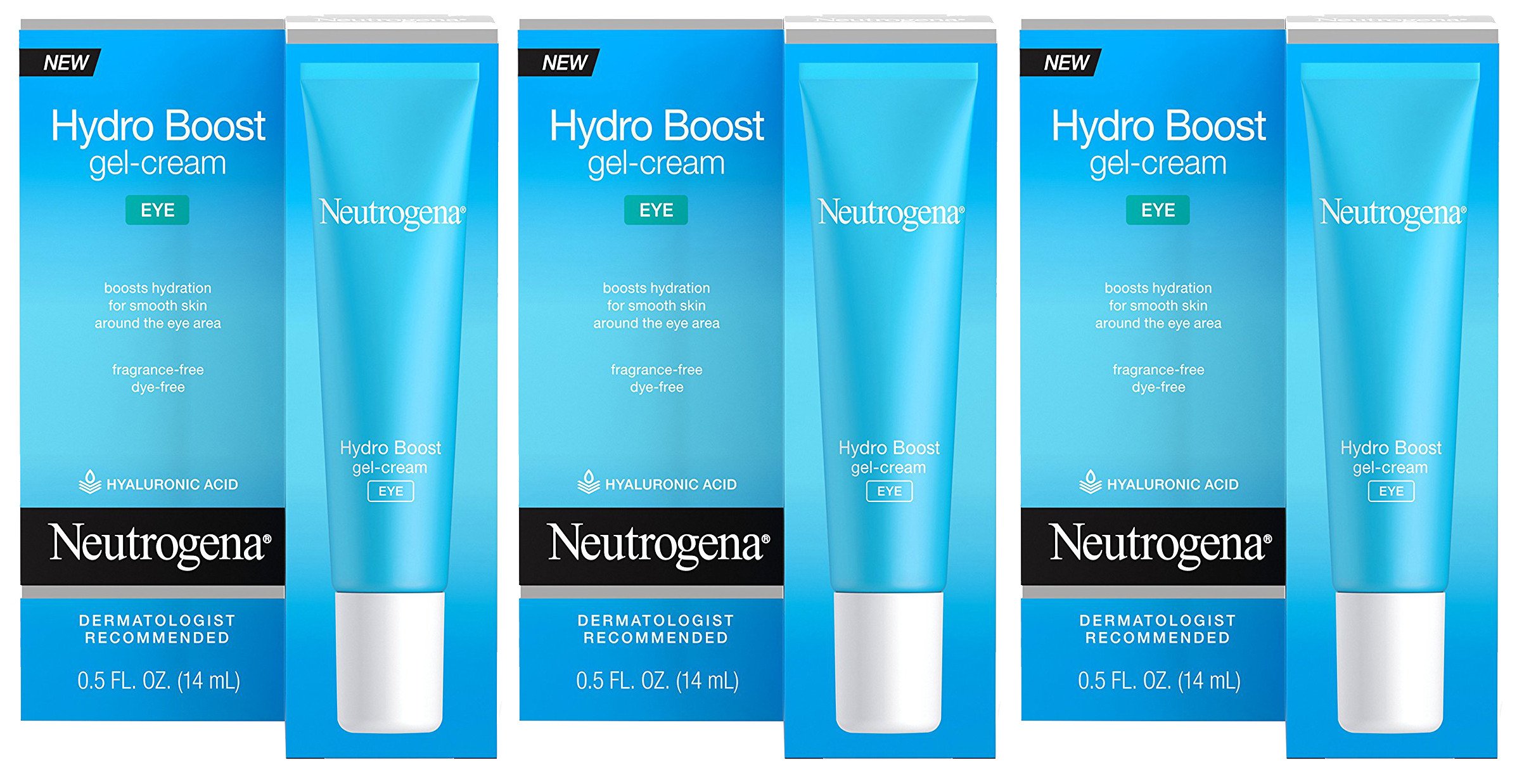 Crema Para Ojos Neutrogena Hydro Boost En Gel  15 Ml (paquete De 3) - Venta Internacional.