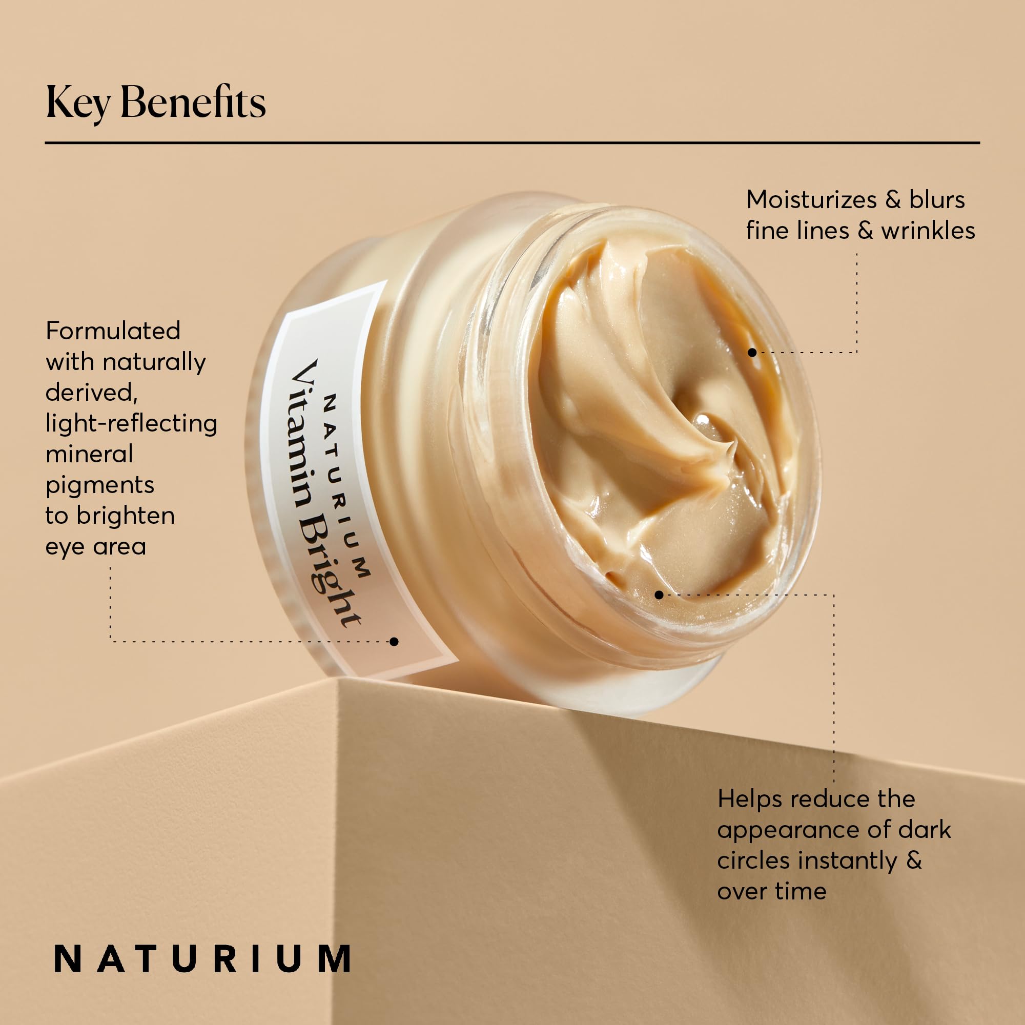 Foto 4 pulgar | Crema De Ojos Naturium Vitamin Bright Illuminating Con Vitamina K - Venta Internacional.