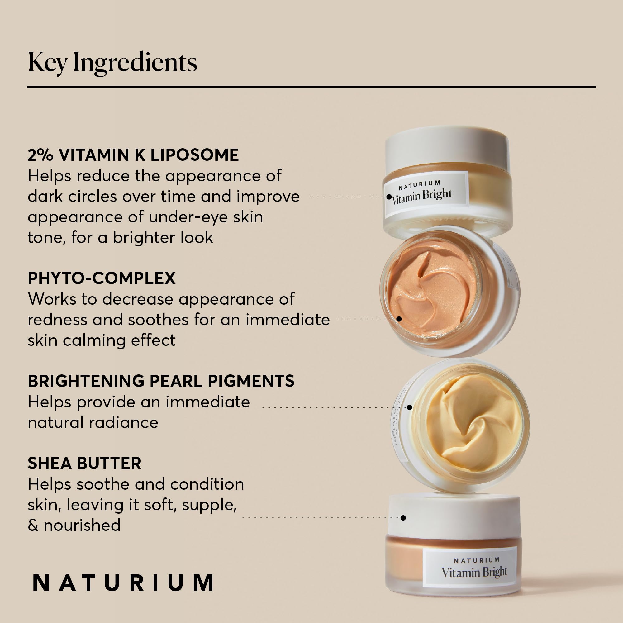 Foto 6 pulgar | Crema De Ojos Naturium Vitamin Bright Illuminating Con Vitamina K - Venta Internacional.
