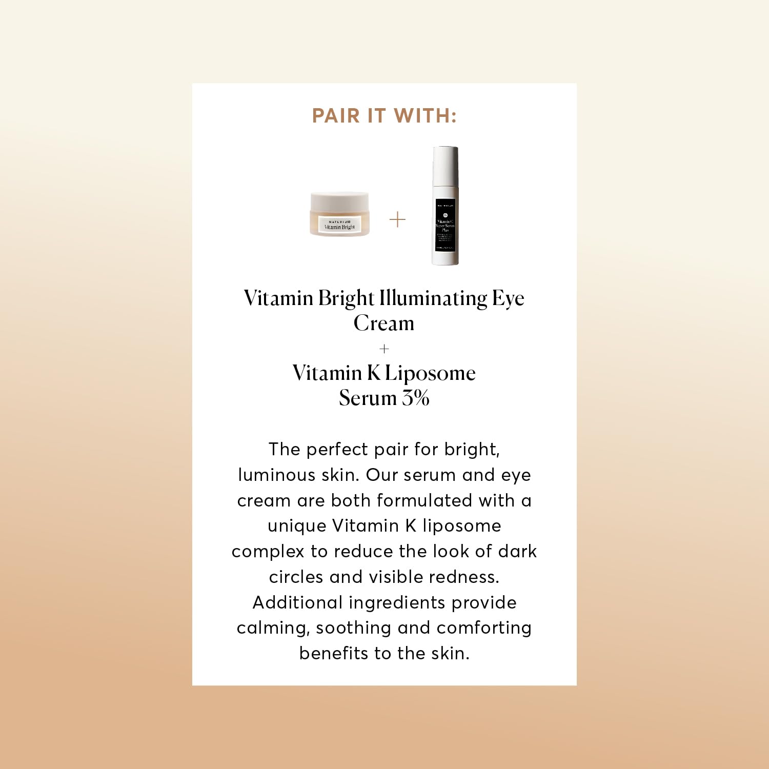 Foto 7 pulgar | Crema De Ojos Naturium Vitamin Bright Illuminating Con Vitamina K - Venta Internacional.