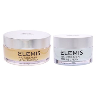 Foto 2 | Kit De Cuidado De La Piel Elemis Pro-collagen Marine Cream & Bálsamo Limpiador - Venta Internacional.