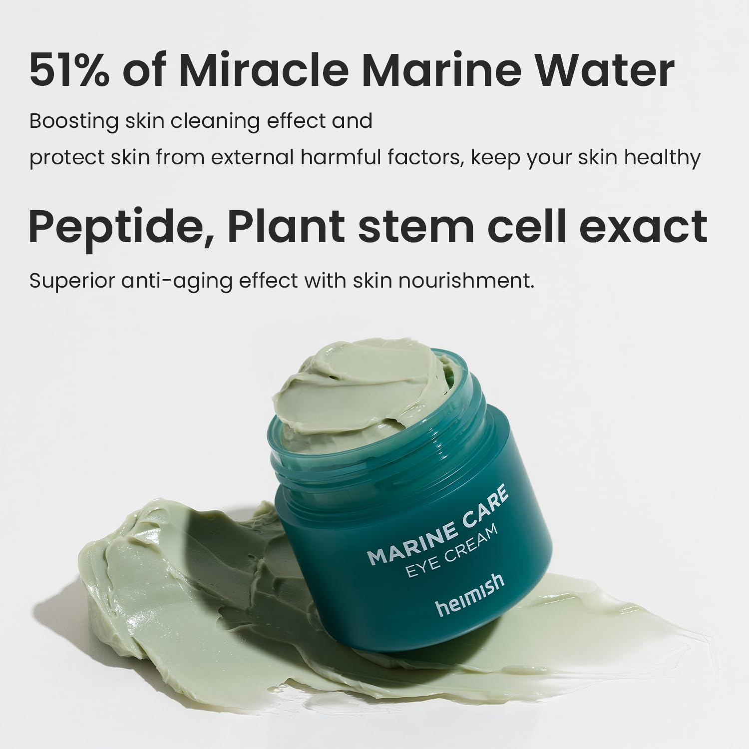 Foto 3 | Crema De Ojos Heimish Marine Care 30 Ml Para Ojeras Y Arrugas - Venta Internacional.
