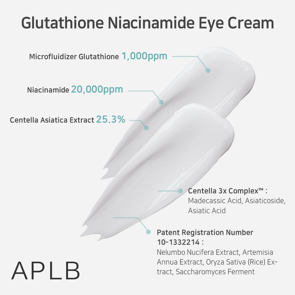 Foto 5 pulgar | Crema Para Ojos Aplb Glutatión Niacinamida Lipo Gluta Niac Cen - Venta Internacional.