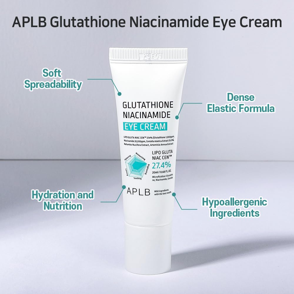Foto 7 pulgar | Crema Para Ojos Aplb Glutatión Niacinamida Lipo Gluta Niac Cen - Venta Internacional.