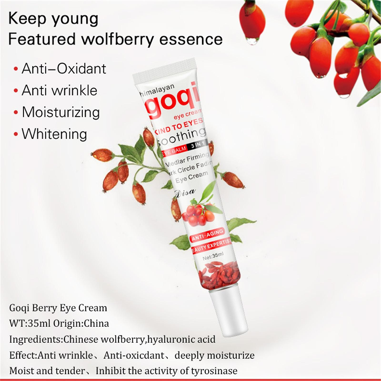 Foto 4 pulgar | Crema De Ojos Huoguo Goji Berry Que Atenúa Las Ojeras 30 Ml - Venta Internacional.