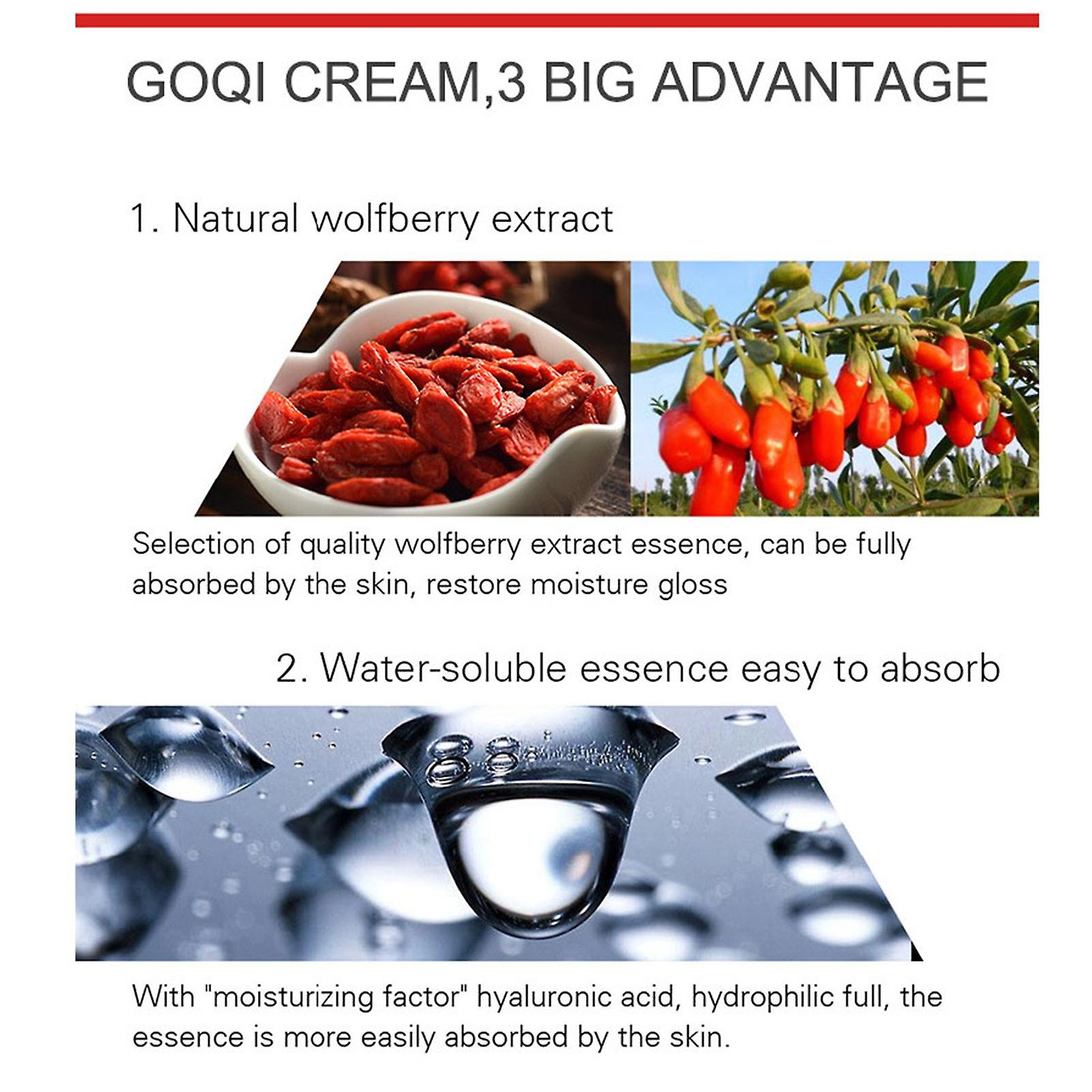 Foto 4 | Crema De Ojos Huoguo Goji Berry Que Atenúa Las Ojeras 30 Ml - Venta Internacional.