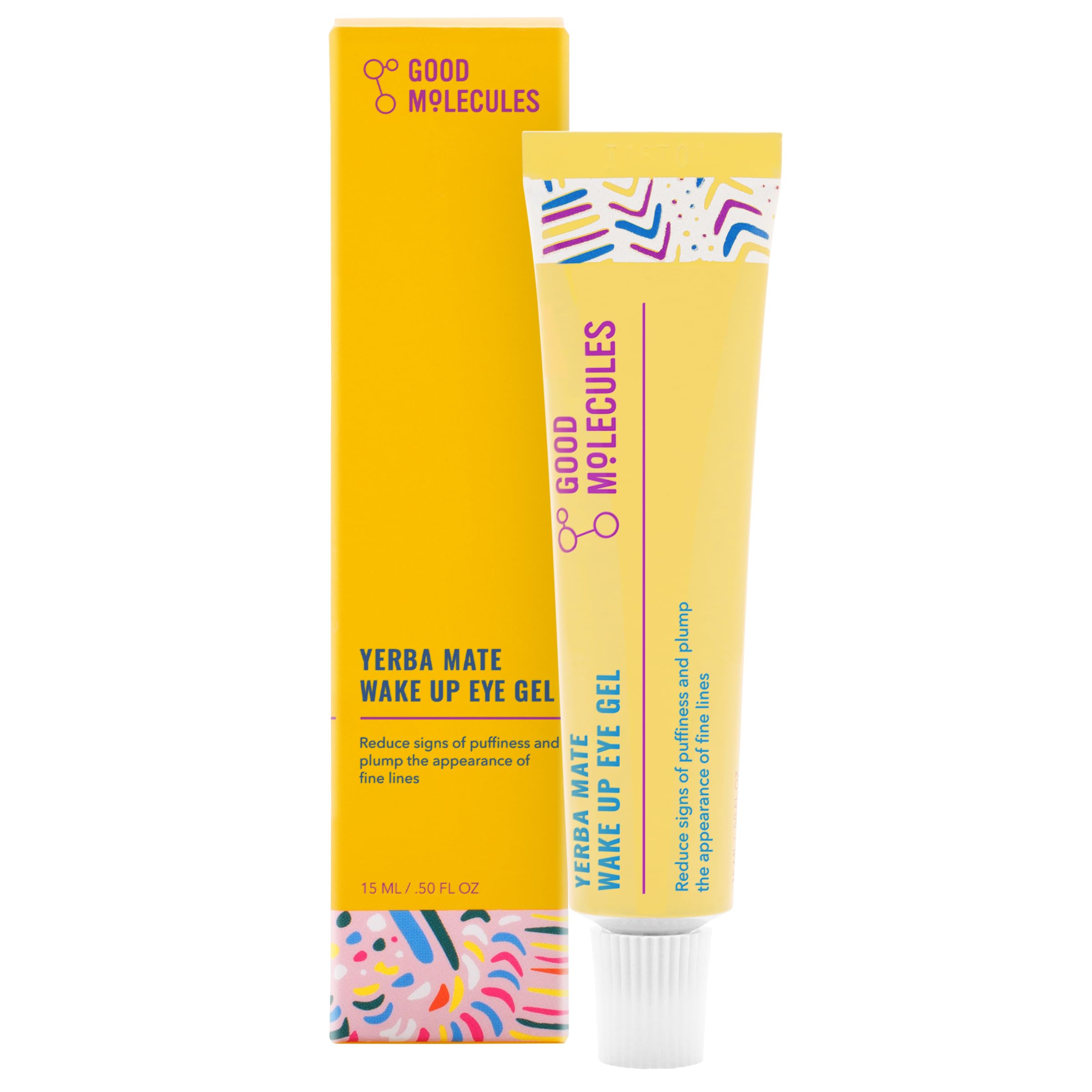 Gel Para Ojos Good Molecules Yerba Mate Wake Up Con Ácido Hialurónico  15 Ml - Venta Internacional.