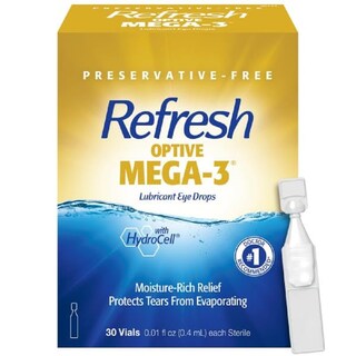 Foto 1 | Lubricante Eye Drops Refresh Optive Mega-3 0 4 Ml X30 - Venta Internacional.