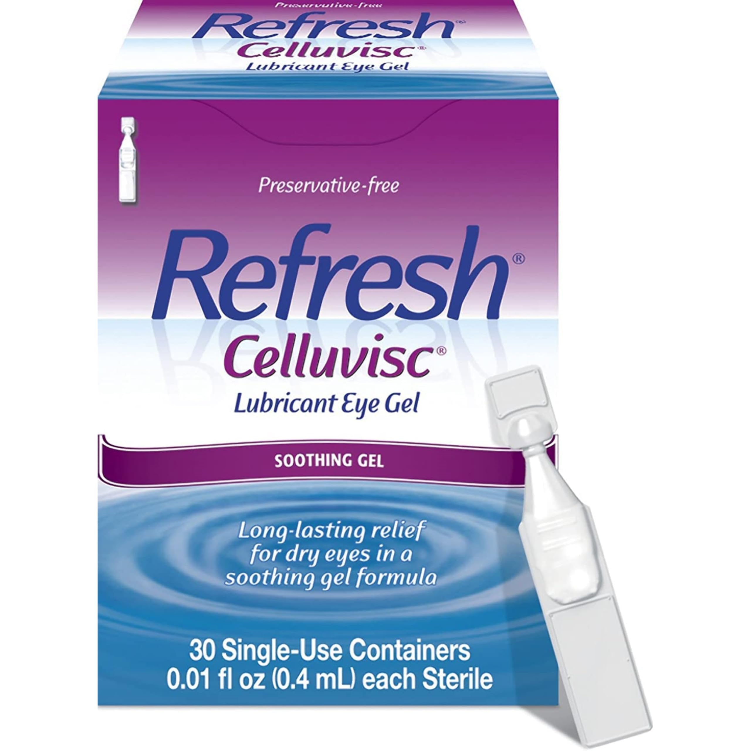 Foto 8 pulgar | Gel Lubricante Para Ojos Refresh Celluvisc 30 Ml (paquete De 2) - Venta Internacional.