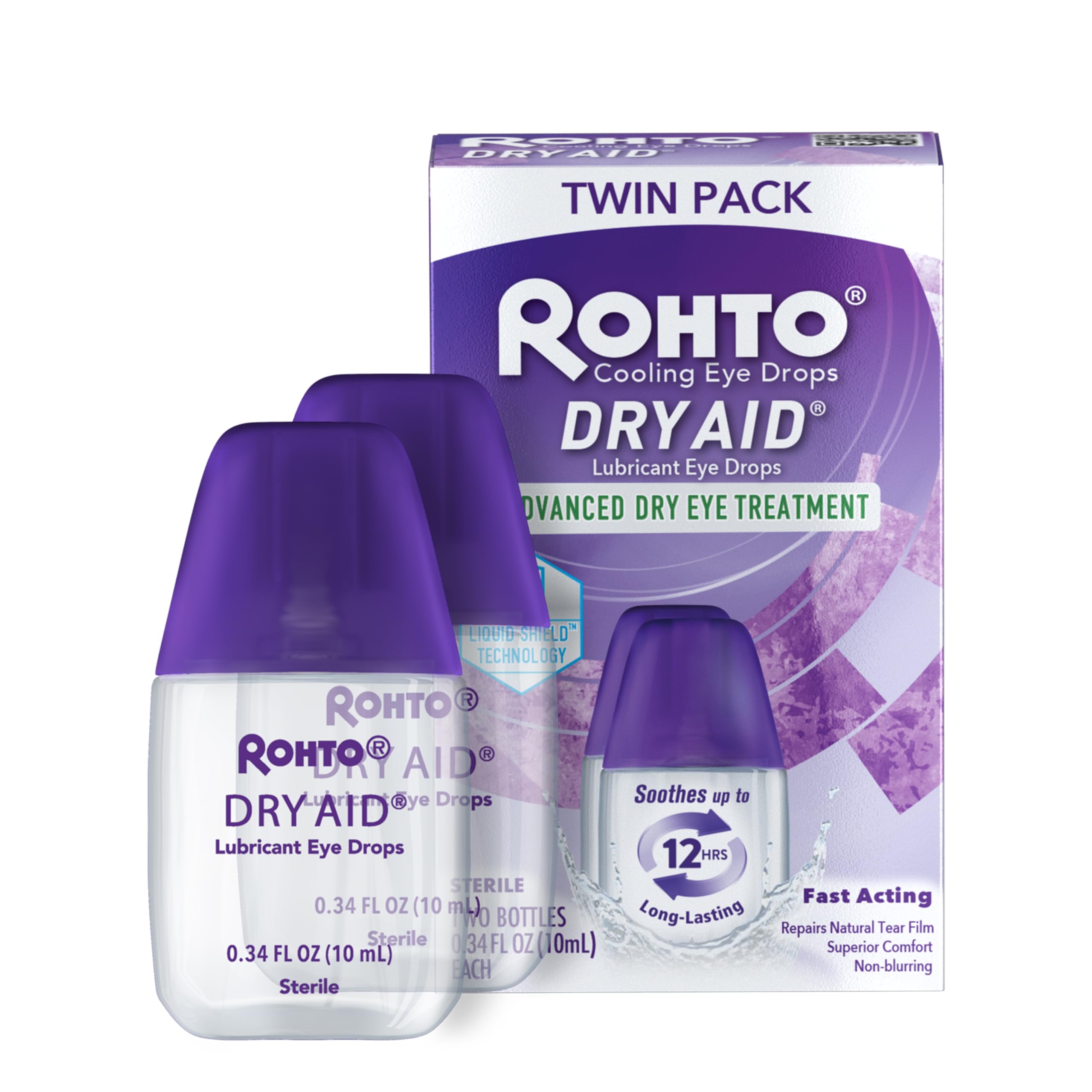 Foto 2 pulgar | Gotas Lubricantes Para Ojos Rohto Dry Aid Fast Relief  10 Ml - Venta Internacional.