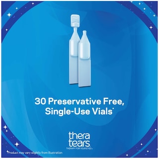 Foto 5 | Eye Drops Theratears Liquid Gel Nighttime 30 Ampollas De Un Solo Uso - Venta Internacional.