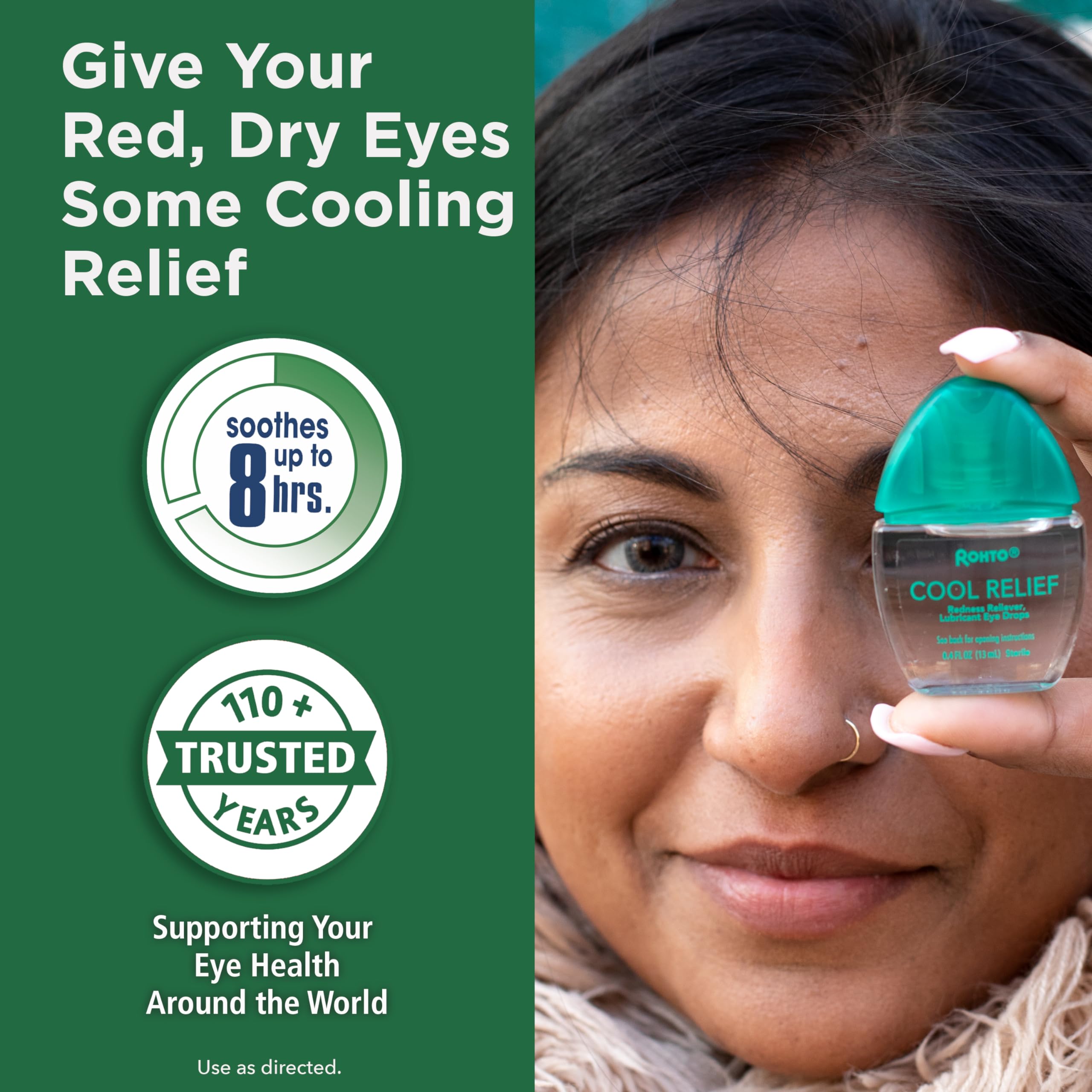 Foto 4 pulgar | Eye Drops Rohto Cool Relief Para Aliviar El Enrojecimiento  12 Ml (paquete De 3) - Venta Internacional.