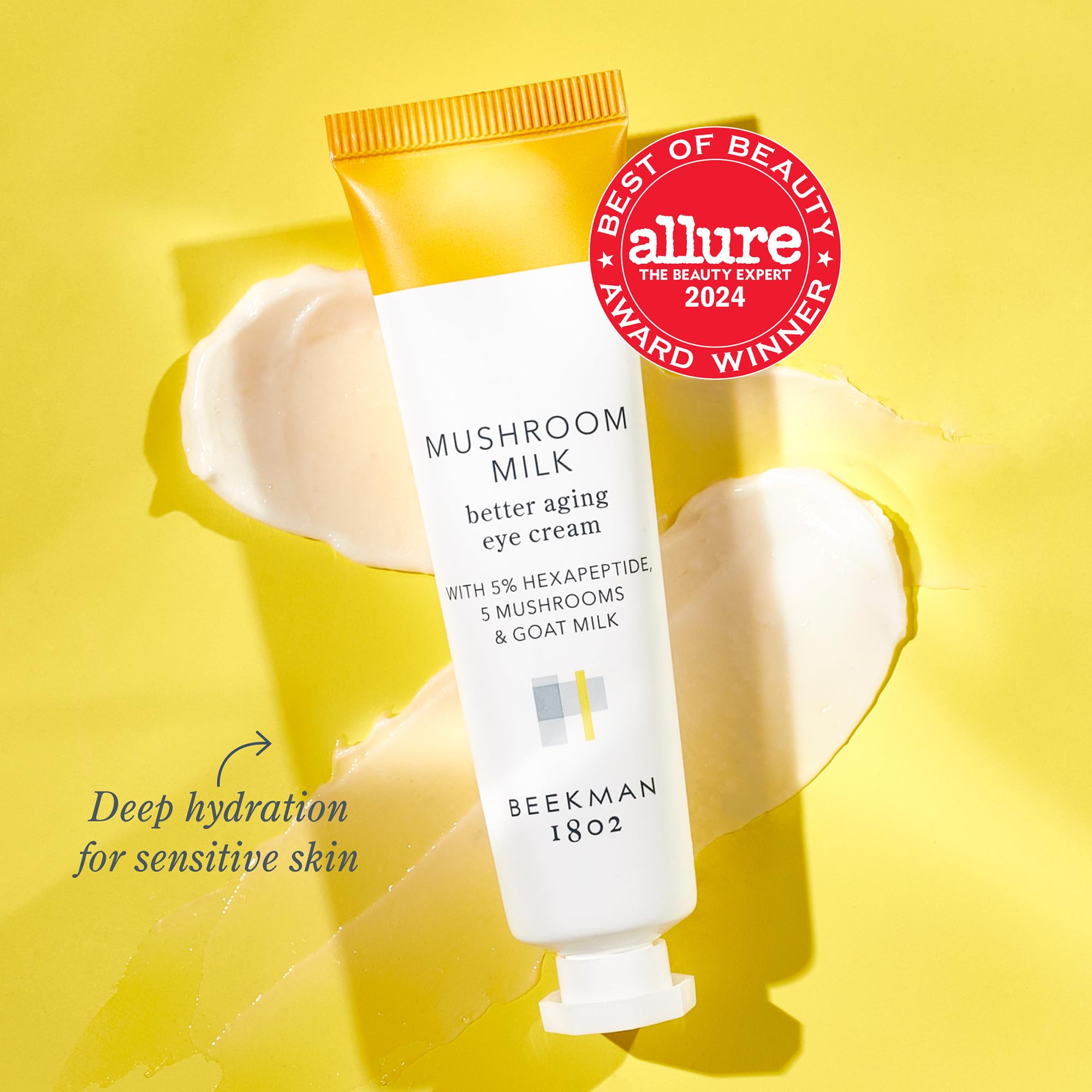 Foto 3 pulgar | Crema De Ojos Beekman 1802 Con Leche De Cabra Con Hongos Antienvejecimiento - Venta Internacional.