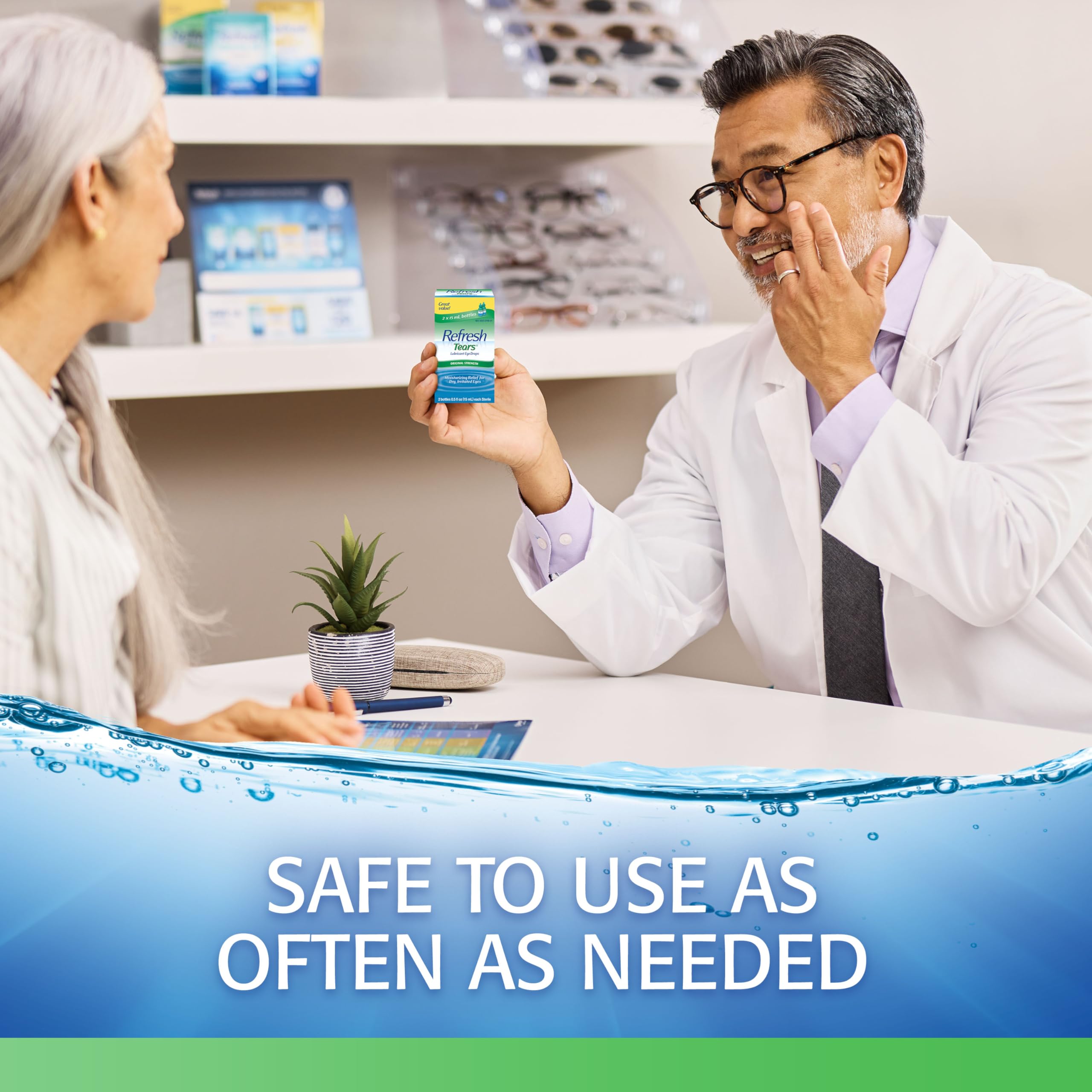 Foto 4 | Lubricante Eye Drops Refresh Tears  15 Ml (2 Botellas) - Venta Internacional.