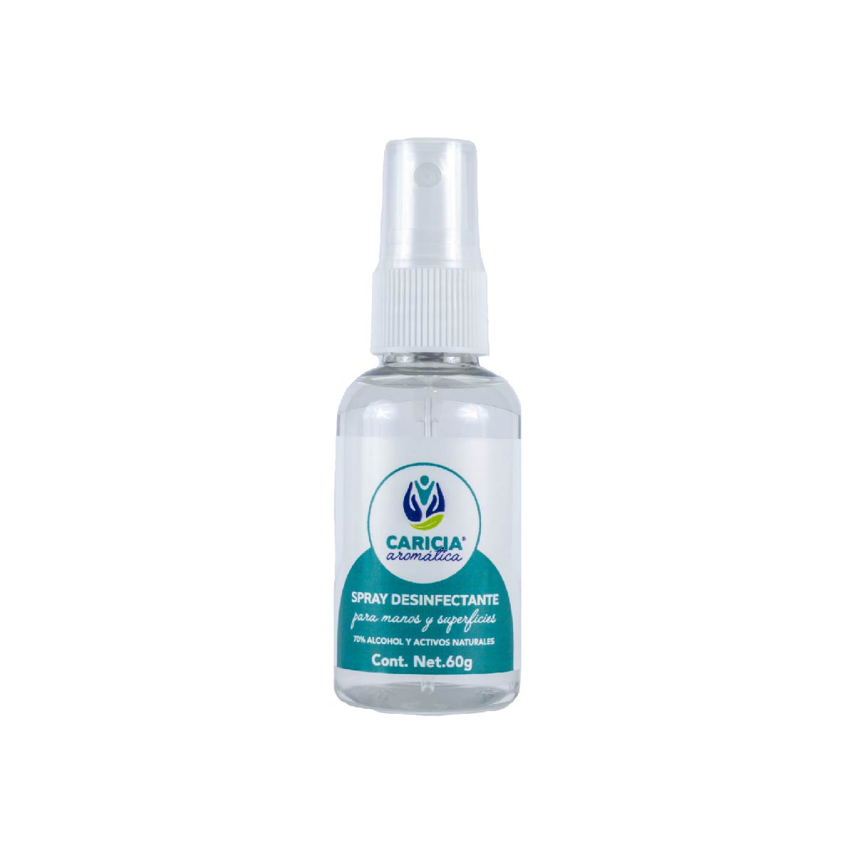 Foto 2 pulgar | Caricia Aromática Spray Antibacterial 60ml