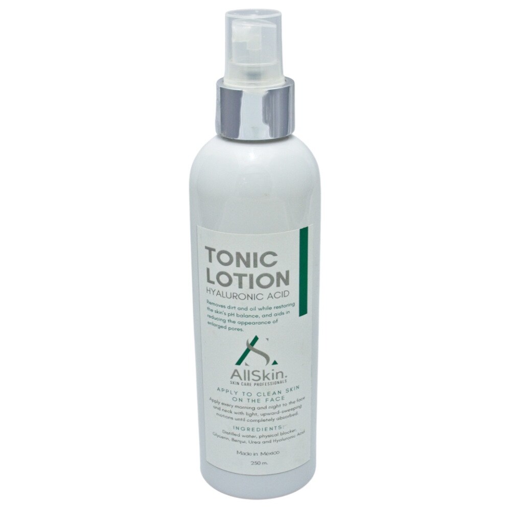 Tónico Facial Allskin con Ácido Hialurónico de 250 Ml $529