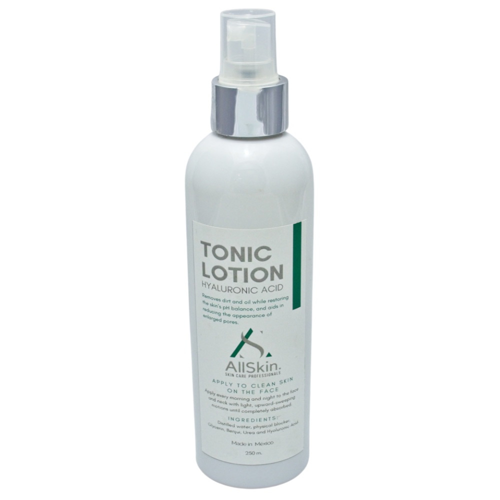 Tónico Facial Allskin con Ácido Hialurónico de 250 Ml