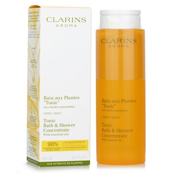 Foto 4 pulgar | Concentrado De Baño Y Ducha Clarins Tonic Con Aceites Esenciales - Venta Internacional.