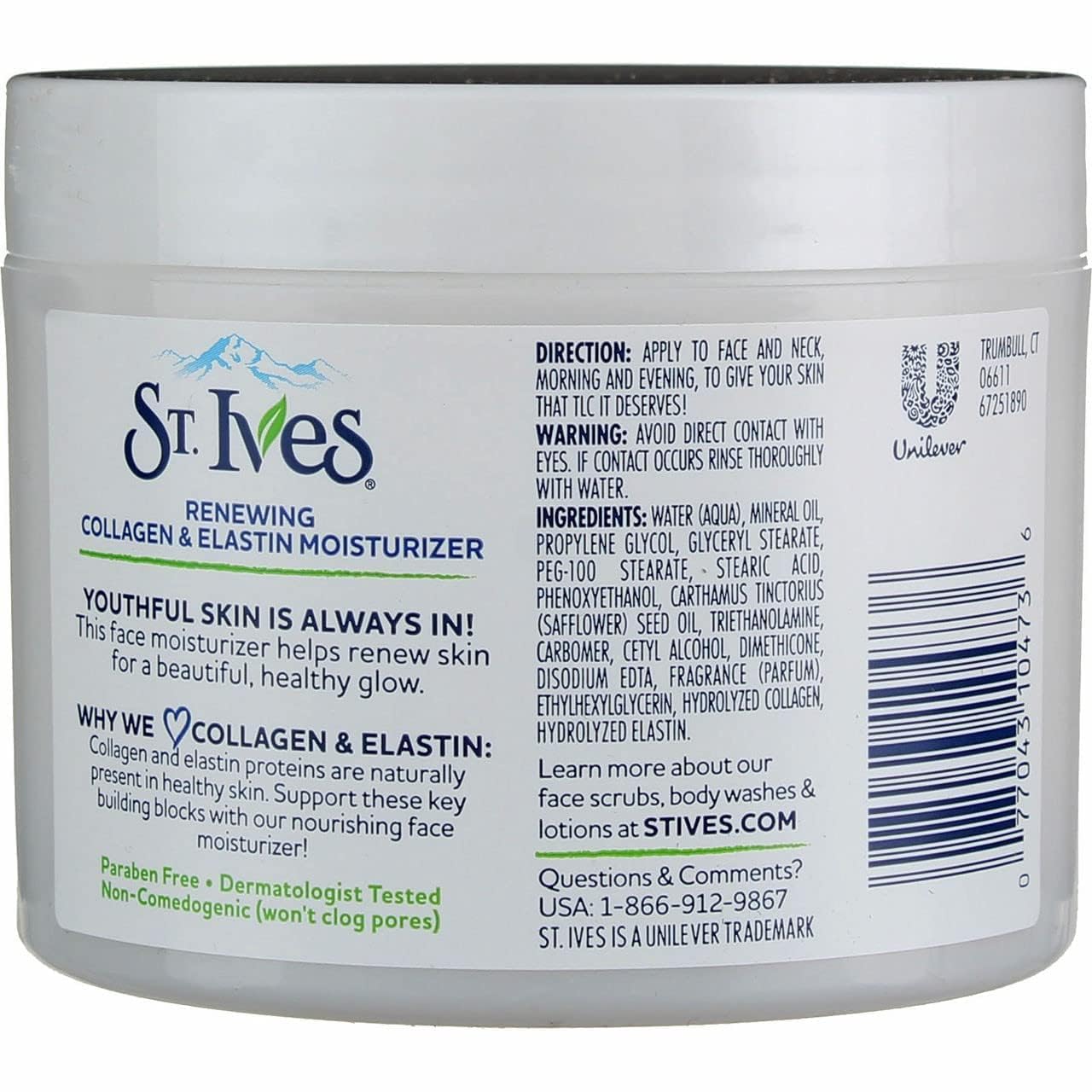 Foto 3 pulgar | Crema Hidratante St. Ives, Colágeno Y Elastina Renovadora, 295 Ml (6 X 295 Ml) - Venta Internacional.