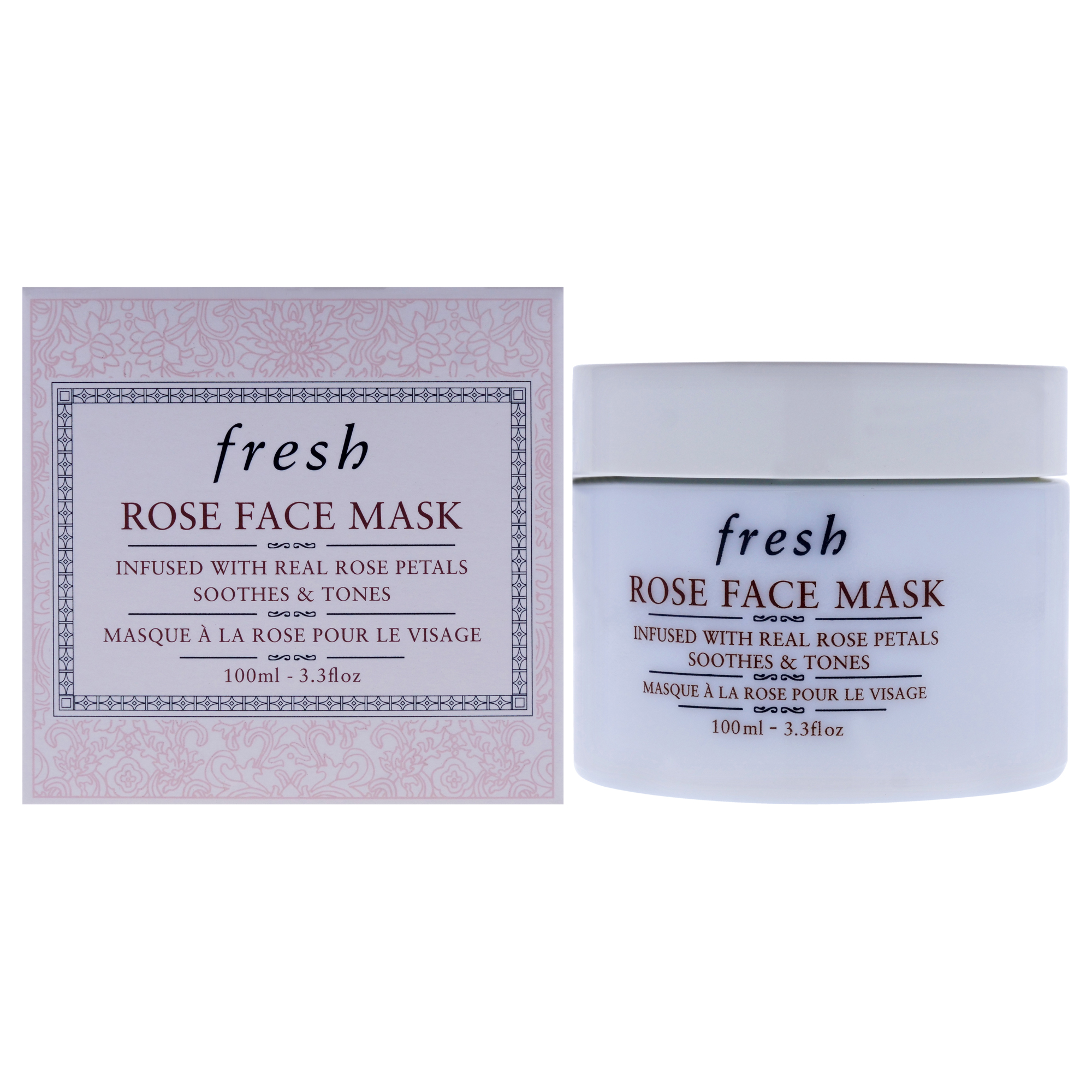 Foto 2 pulgar | Mascarilla Facial Fresh Rose Para Mujer 100 Ml - Venta Internacional.