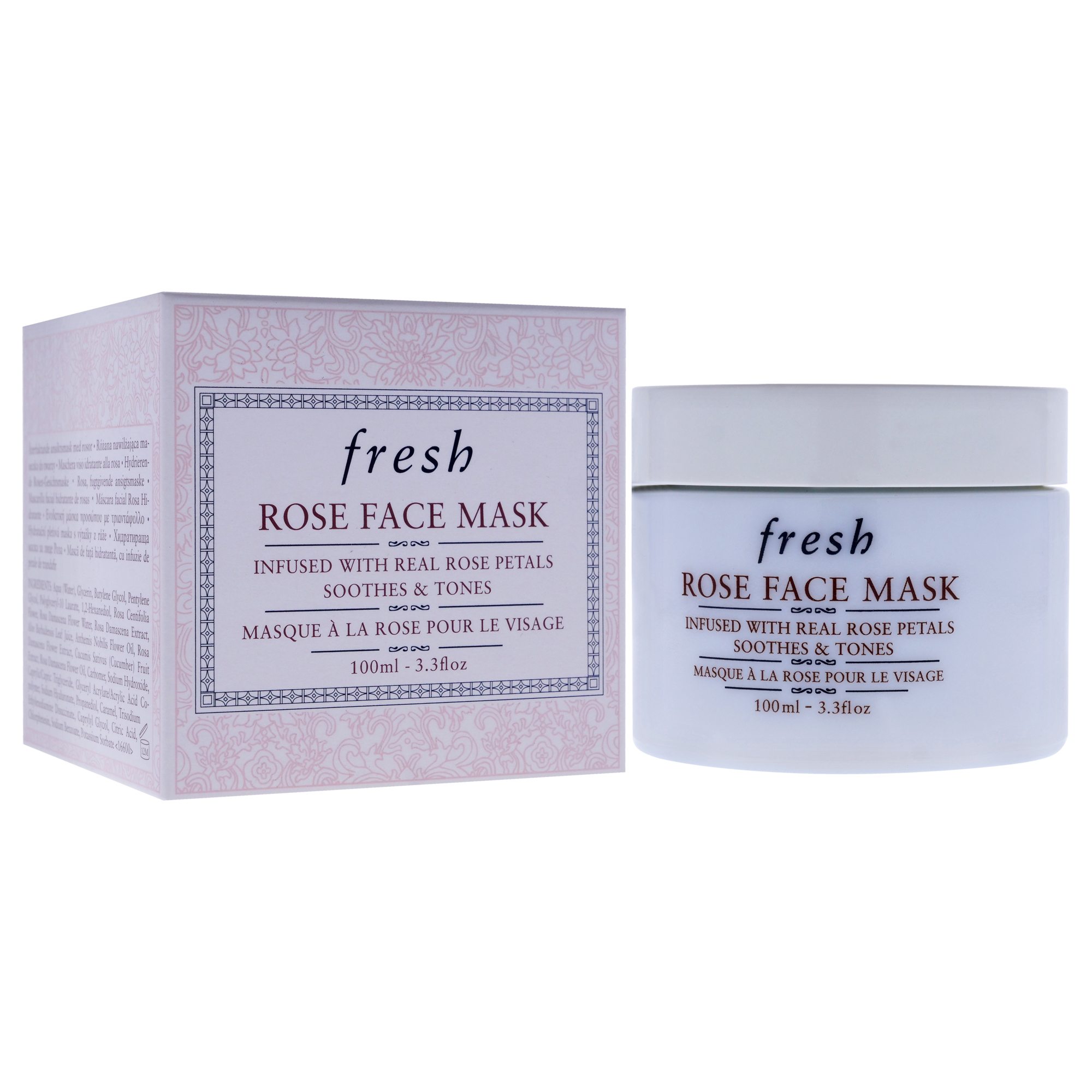 Foto 4 pulgar | Mascarilla Facial Fresh Rose Para Mujer 100 Ml - Venta Internacional.
