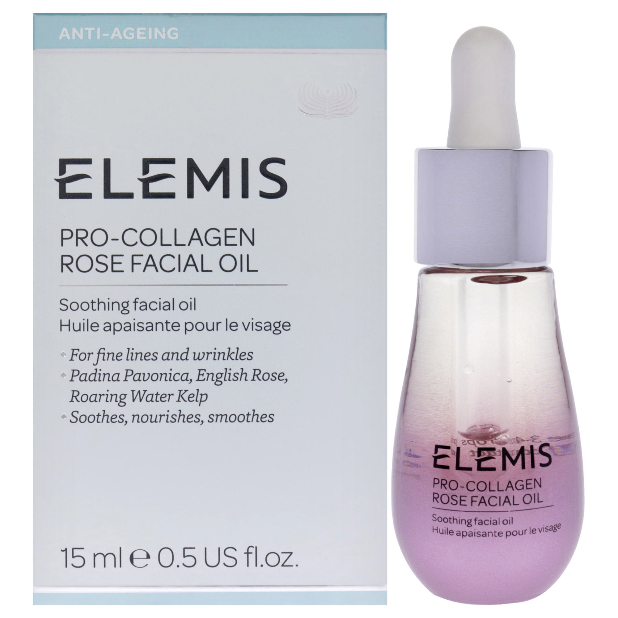 Foto 2 pulgar | Aceite Facial Elemis Pro-collagen Rose Para Mujer 15 Ml - Venta Internacional.