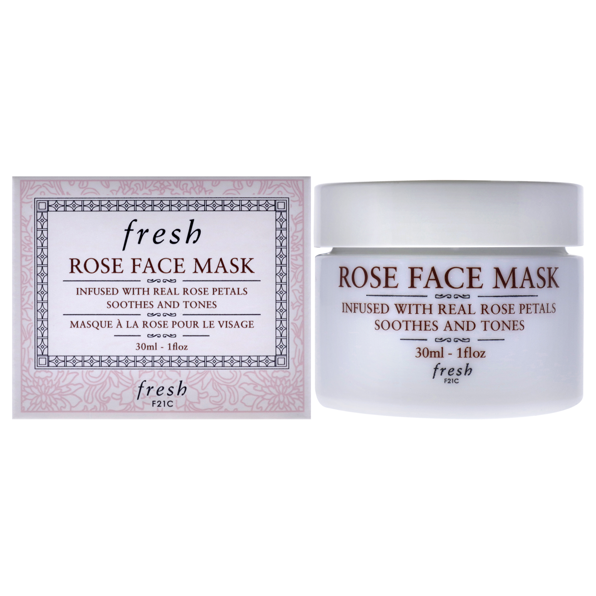 Mascarilla Facial Fresh Rose Para Mujer 30 Ml - Venta Internacional.