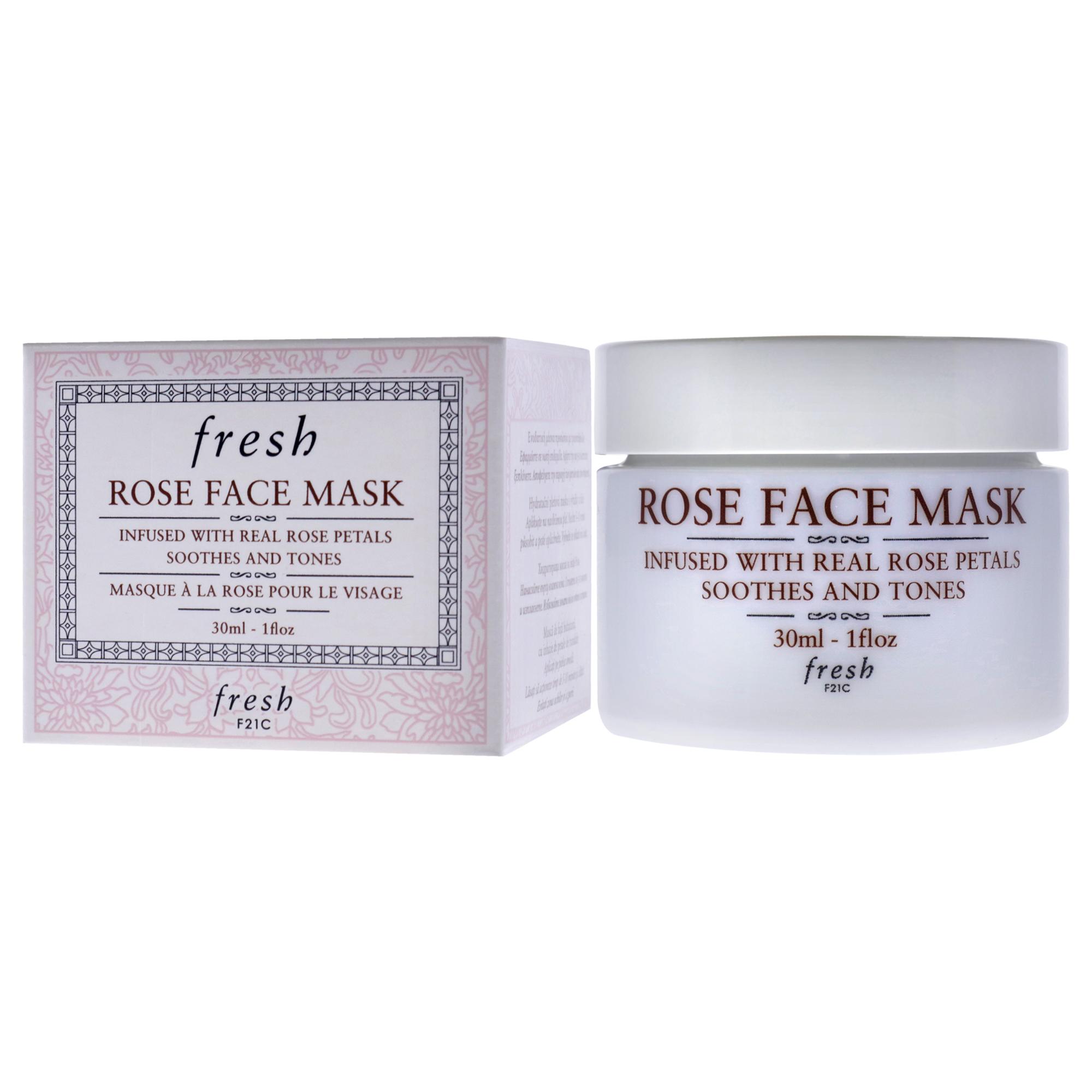 Foto 5 pulgar | Mascarilla Facial Fresh Rose Para Mujer 30 Ml - Venta Internacional.