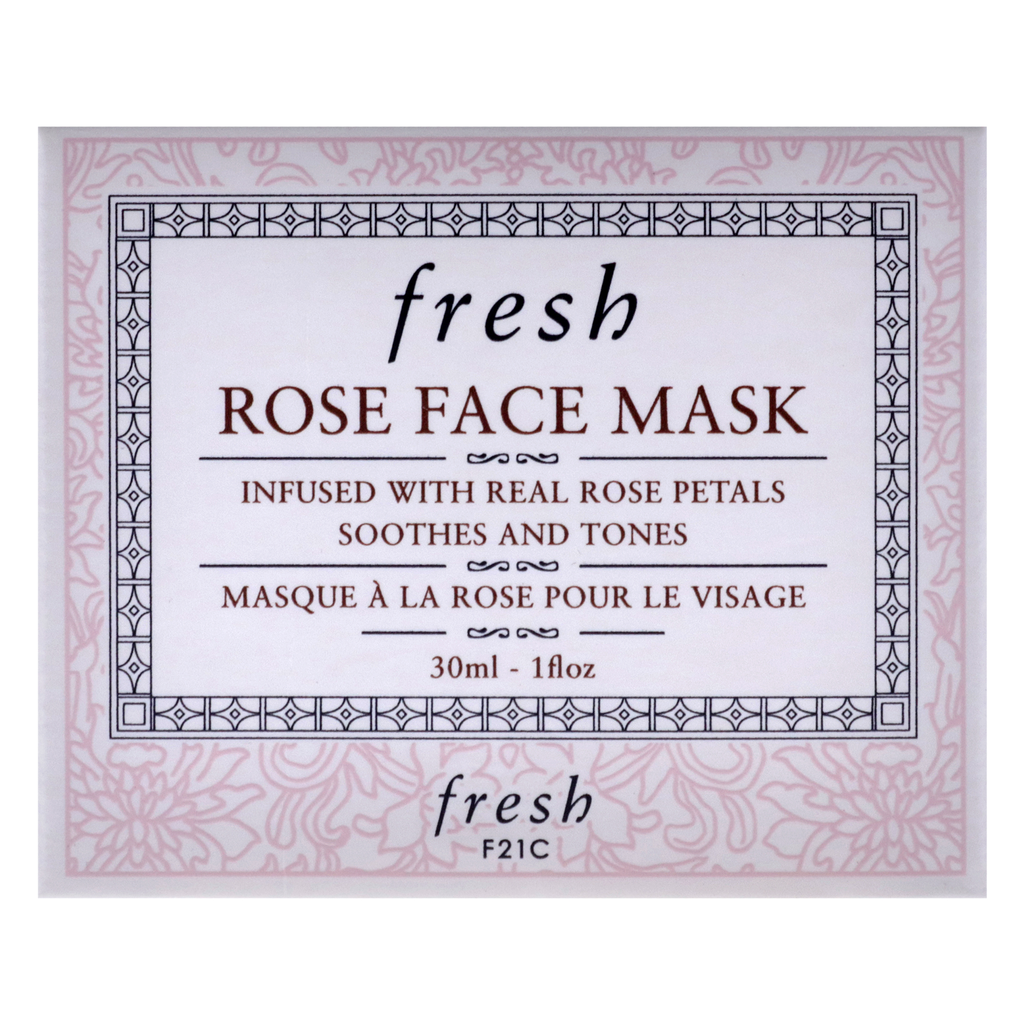 Foto 5 | Mascarilla Facial Fresh Rose Para Mujer 30 Ml - Venta Internacional.