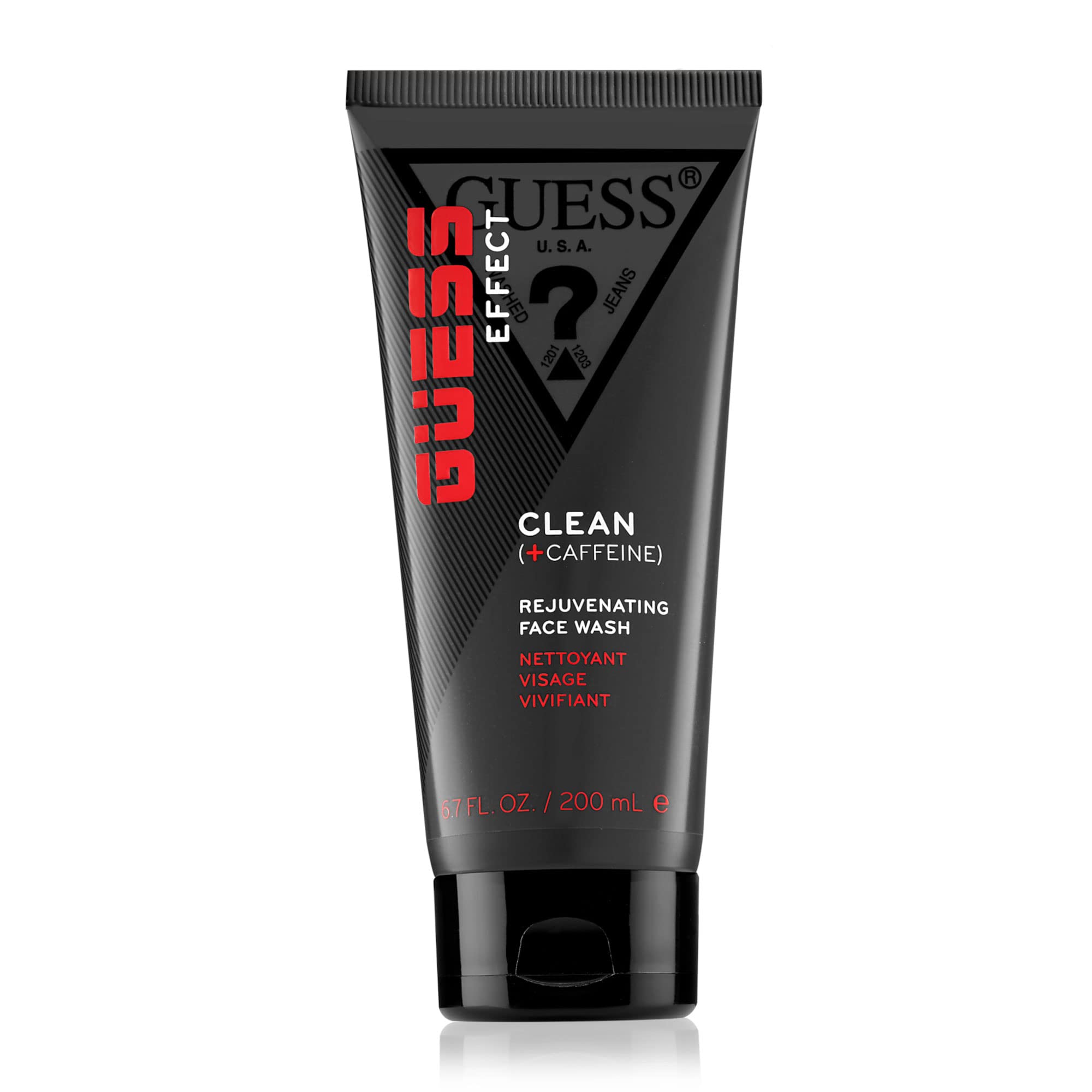 Foto 2 pulgar | Jabón Facial Guess Effect Grooming Clean Con Cafeína 200 Ml Para Hombres - Venta Internacional.