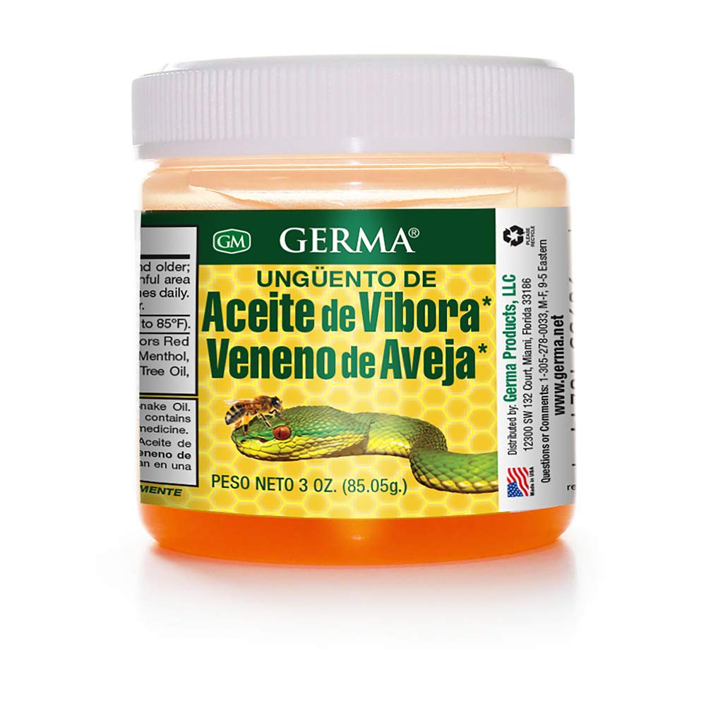 Ungüento Germa De Aceite De Serpiente Y Veneno De Abeja 90 Ml - Venta Internacional.