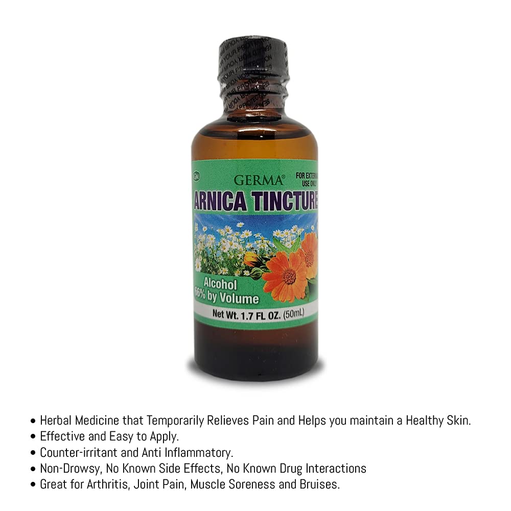 Foto 5 pulgar | Analgésico Tópico Tincture Germa Arnica 50 Ml Para El Dolor Articular - Venta Internacional.