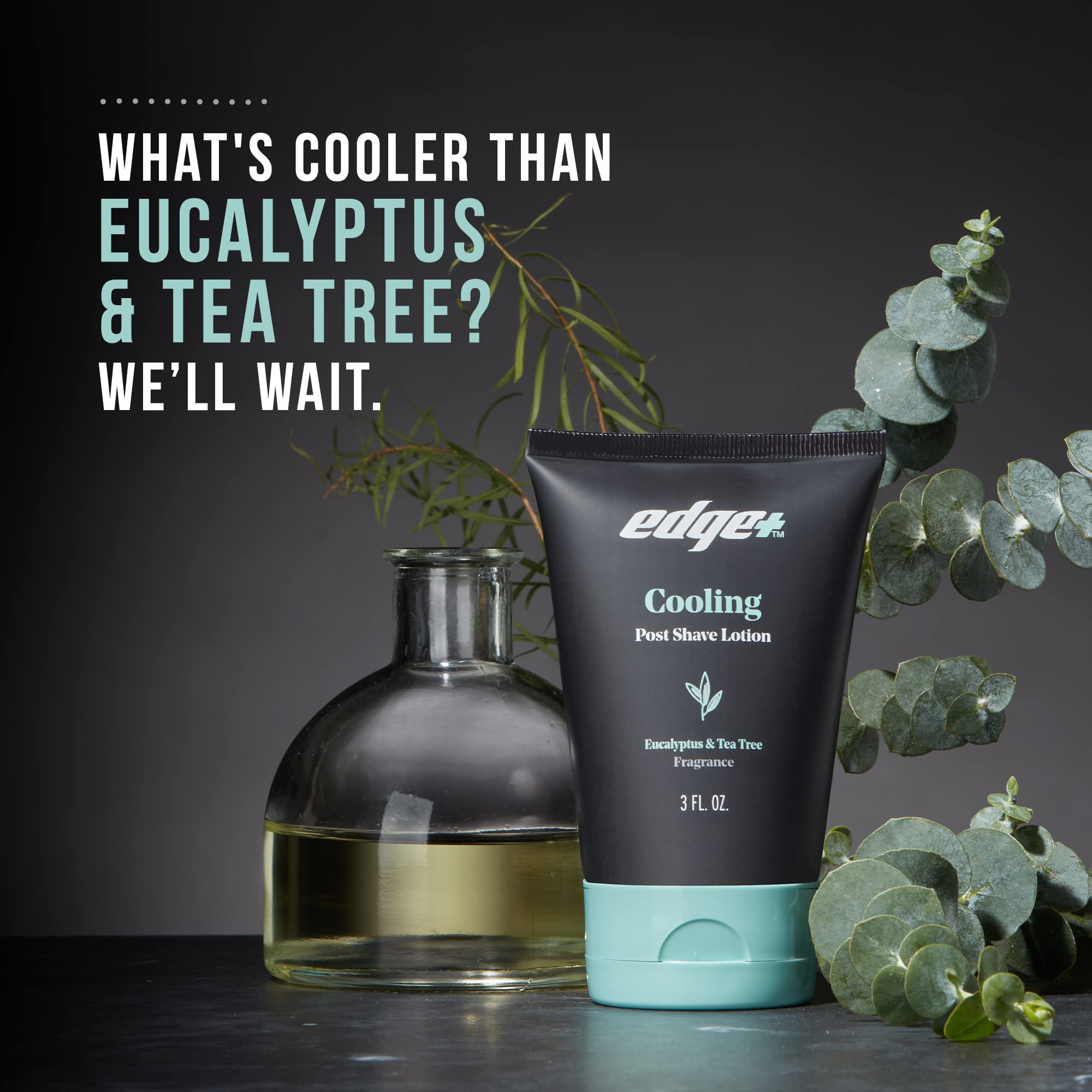 Foto 4 pulgar | Loción Refrescante Para Después Del Afeitado Edge+ Con Eucalipto Y Árbol De Té, 90 Ml - Venta Internacional.