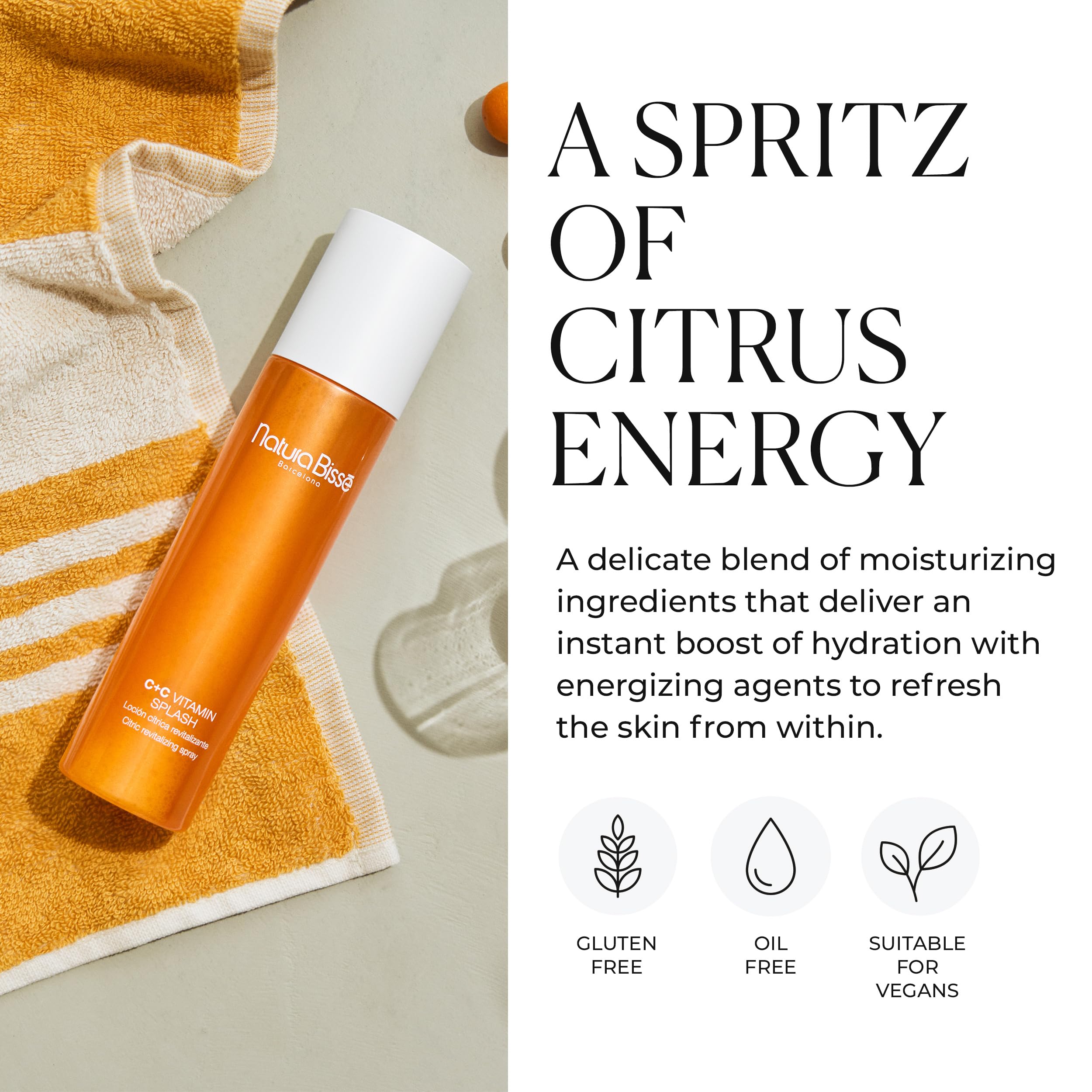 Foto 4 | Bruma Revitalizante De Cítricos Natura Bissé C+c Vitamin Splash 200 Ml - Venta Internacional.