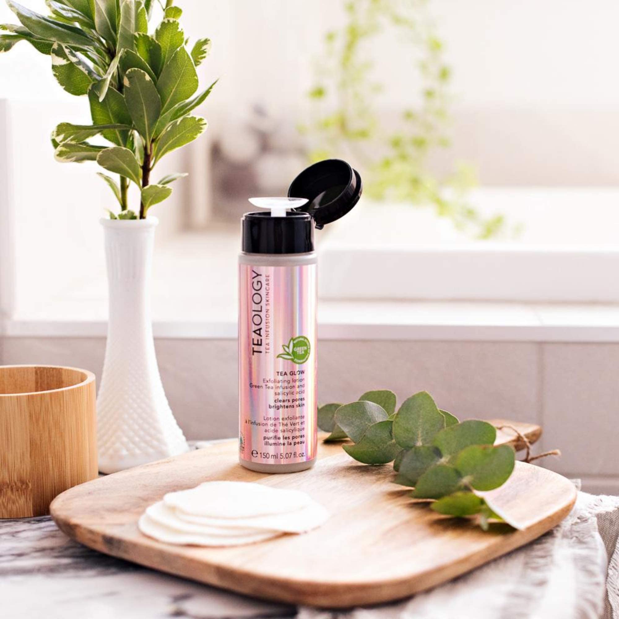 Foto 3 | Loción Exfoliante Teaology Tea Glow Con Infusión De Té Verde - Venta Internacional.
