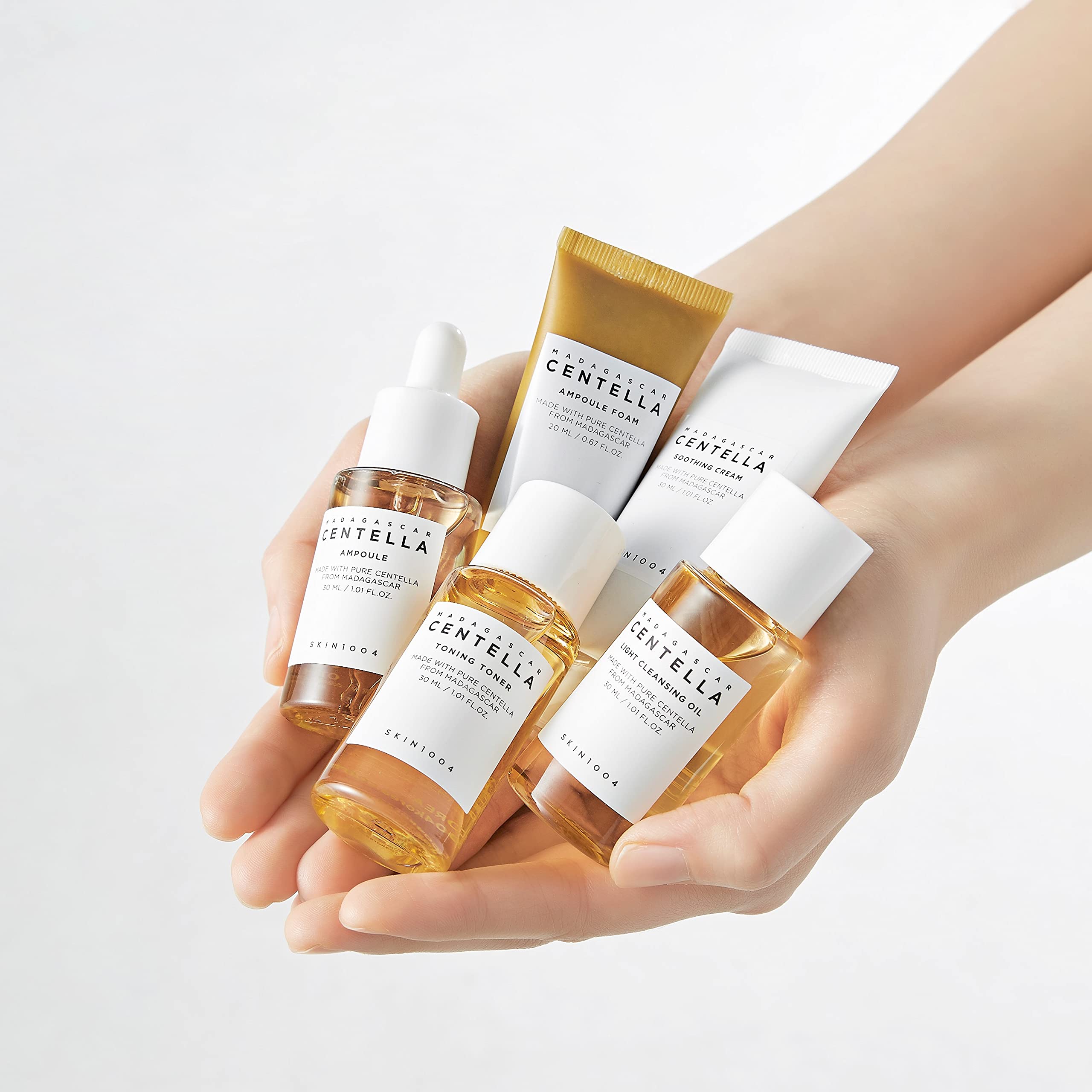 Foto 5 pulgar | Travel Kit Skin1004 Madagascar Centella Toner Ampolla Cream - Venta Internacional.