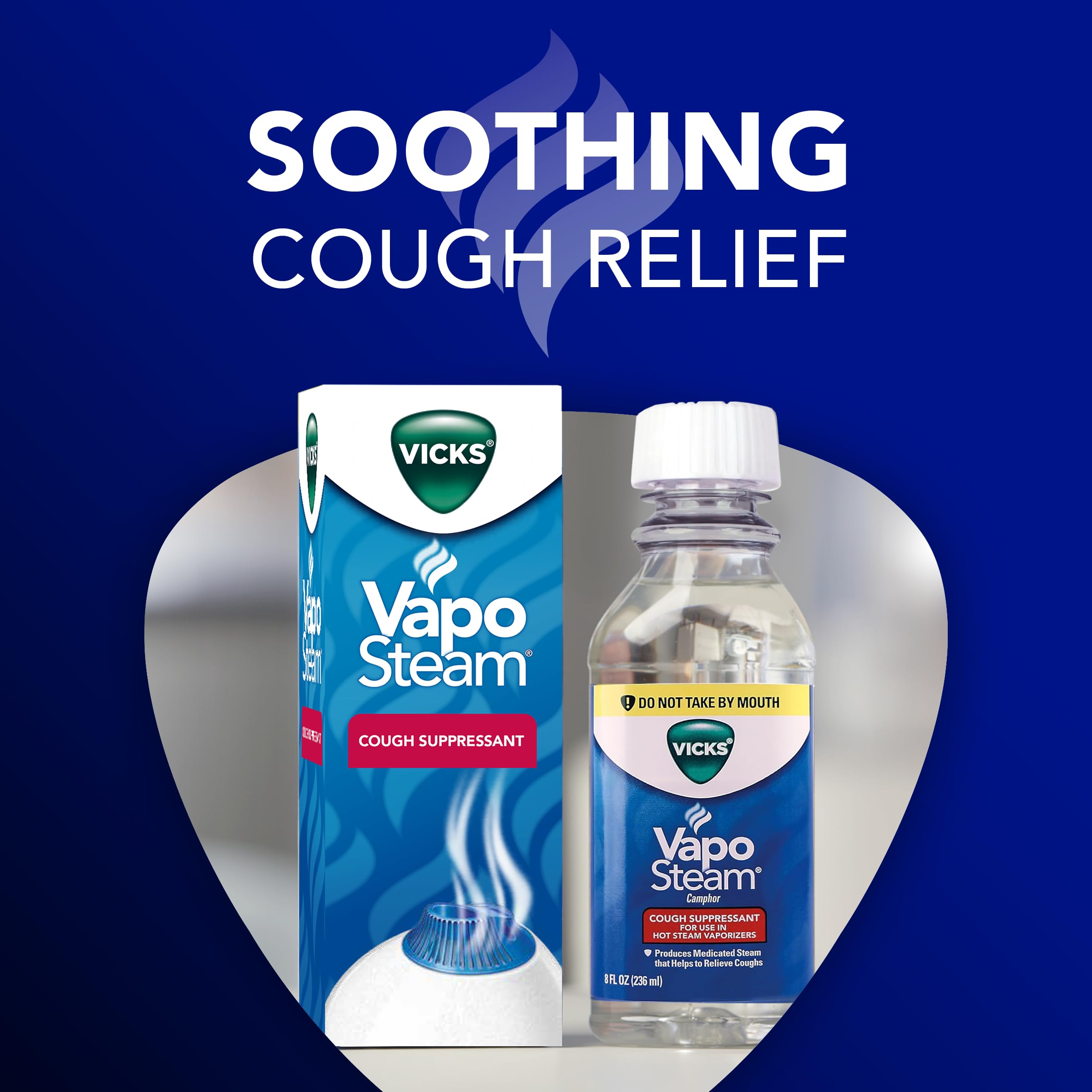 Foto 3 pulgar | Líquido Medicinal Vicks Vaposteam 236 Ml Para Vaporizadores - Venta Internacional.