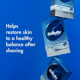 Foto 3 | Loción Para Después Del Afeitado Gillette Series Cool Wave, 100 Ml, Para Hombre - Venta Internacional.