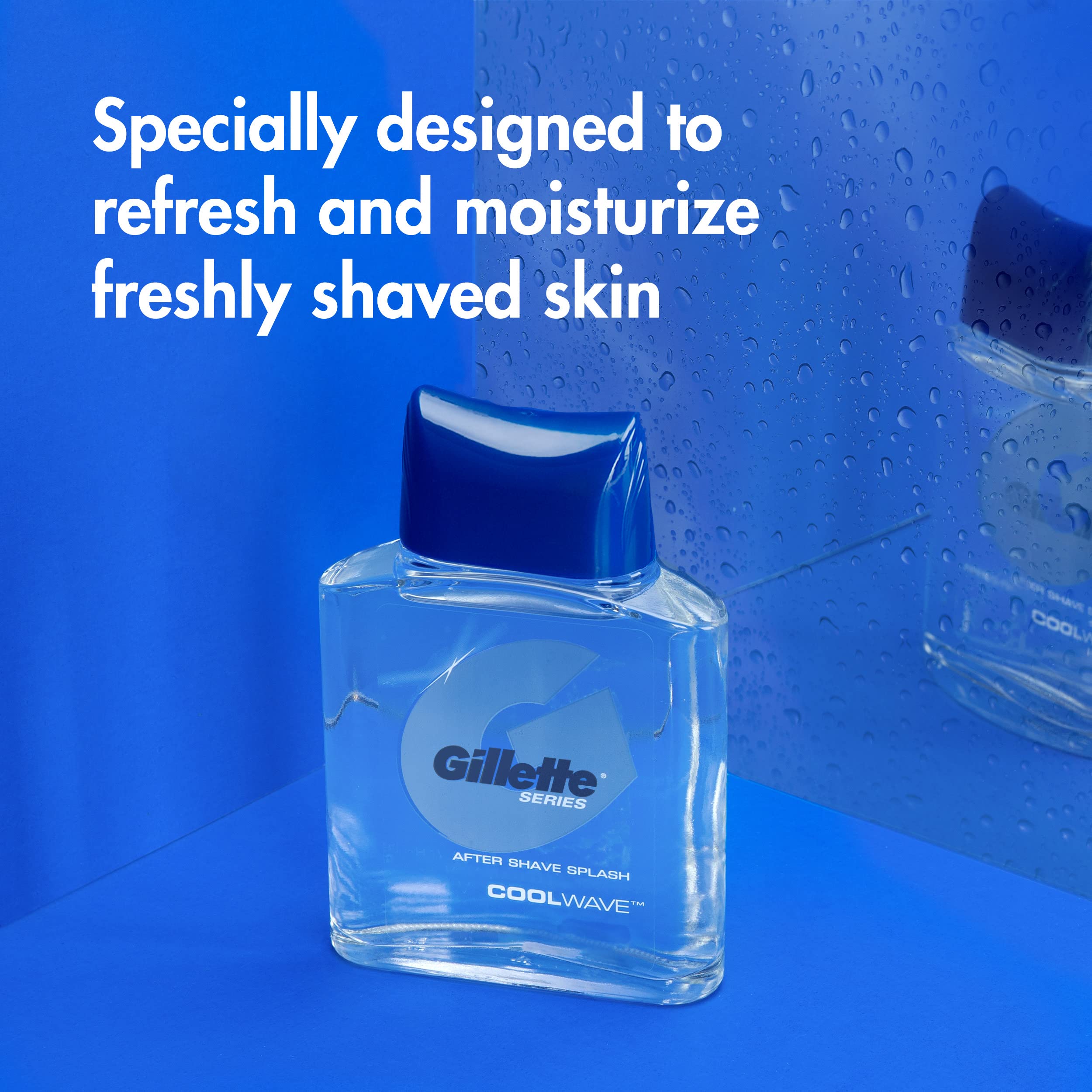 Foto 4 | Loción Para Después Del Afeitado Gillette Series Cool Wave, 100 Ml, Para Hombre - Venta Internacional.
