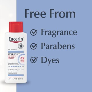 Foto 5 | Loción Eucerin Itch Relief Intensive Calming 250 Ml Para Personas Sensibles - Venta Internacional.